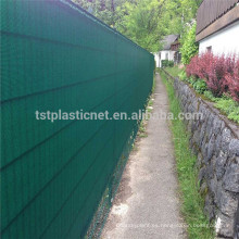 verde anti uv hdpe windbreak al aire libre jardín patio privacidad pantalla para la venta